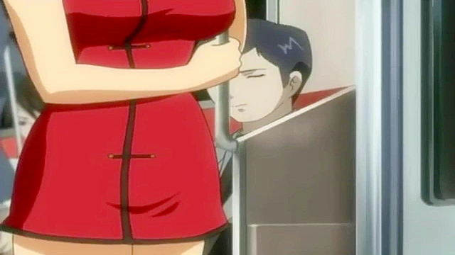 Busty Japanese Teen Gets Handled Rough on the Train [Uncensored Hentai]