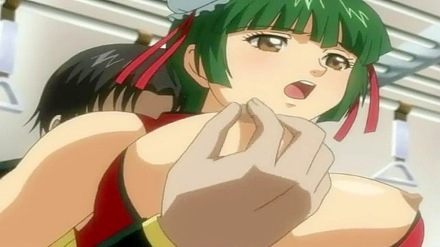 Busty Japanese Teen Gets Handled Rough on the Train [Uncensored Hentai]