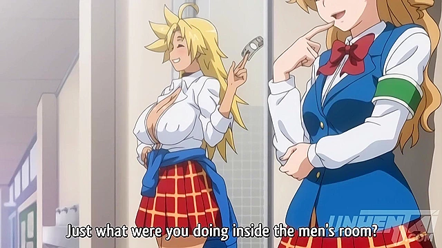 Damn Hot MILF Railguns Through a Bunch of College Virgins in This Juicy Hentai Action