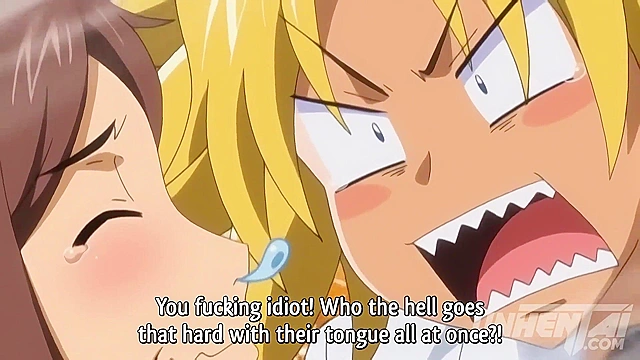 Damn Hot MILF Railguns Through a Bunch of College Virgins in This Juicy Hentai Action