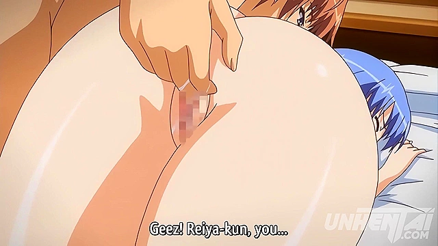 Step-Sister Gets Caught Jerking Off Her Step-Brother’s Massive Cock - Hentai [Subtitled]