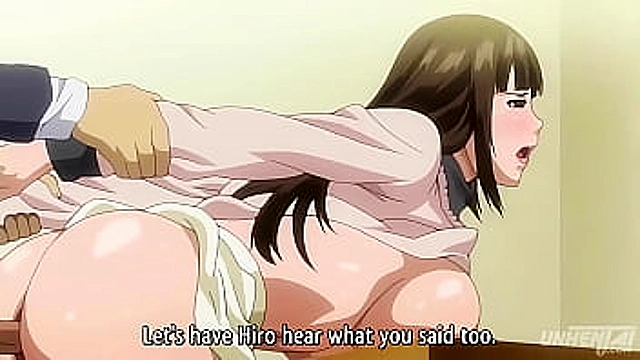 HENTAI, MILF Wife Gets Fucked While Husband Snores Like a Fucking Bear - UNCENSORED & SUBTITLED