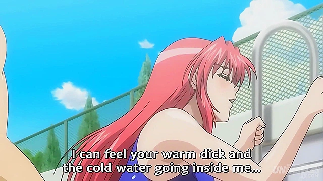 Step Sister Begs for Dick in the Pool - Hentai Uncensored [Subtitled]