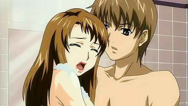 Step Mom and Step Son Getting Freaky While Dad Snores - Hentai Subtitled