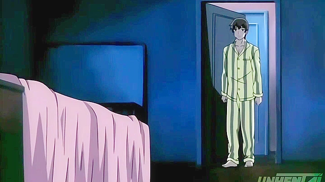 Step Mom and Step Son Getting Freaky While Dad Snores - Hentai Subtitled