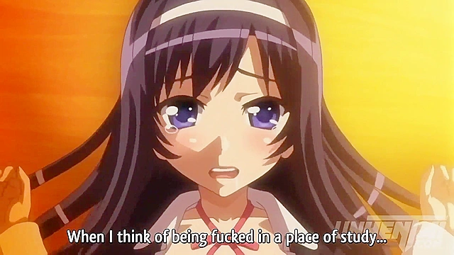 Teen Babe Masturbates on Table, Daydreaming About Her Fucking Stepbrother — Hentai [Subtitled]