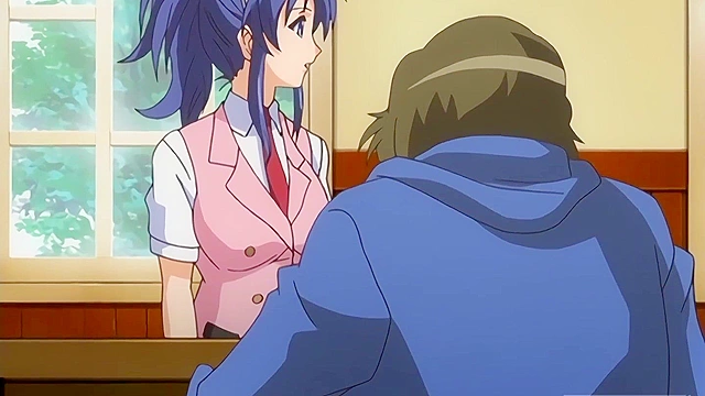 Teen Gets Caught Red-Handed Peeking Up Her Skirt in Hentai [ENG]