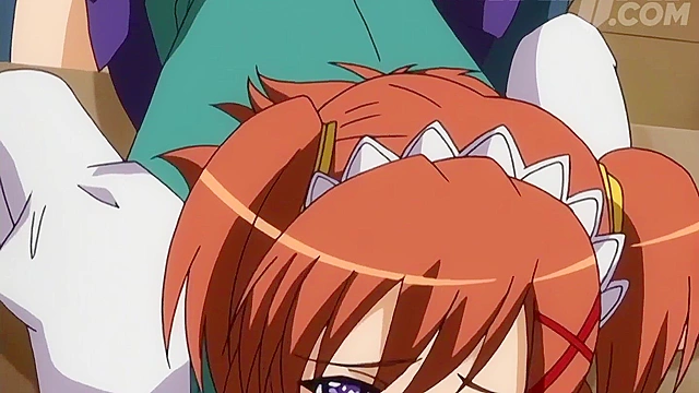 Teen Gets Caught Red-Handed Peeking Up Her Skirt in Hentai [ENG]