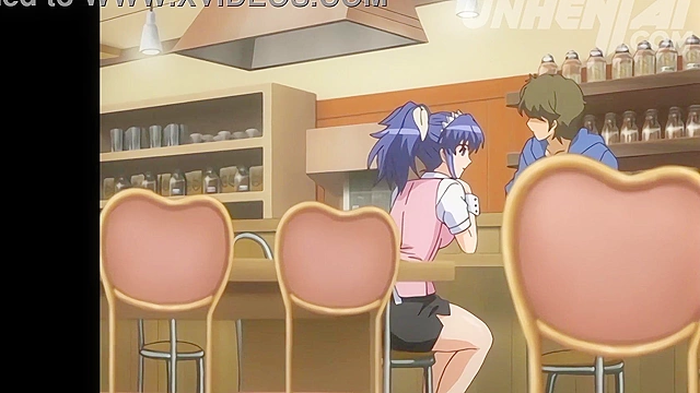 Teen Gets Caught Red-Handed Peeking Up Her Skirt in Hentai [ENG]