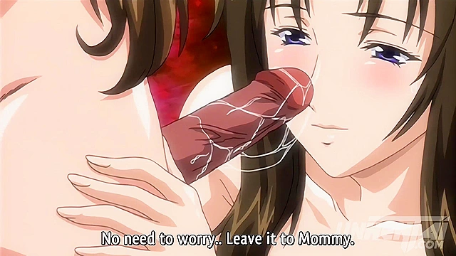 StepMom Rides Her Futanari StepDaughter - Uncensored Hentai [Subtitled]