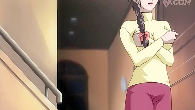 STEPMOM Catches STEPSON Jerking Off with Her LINGERIE — Uncensored Hentai Subtitles