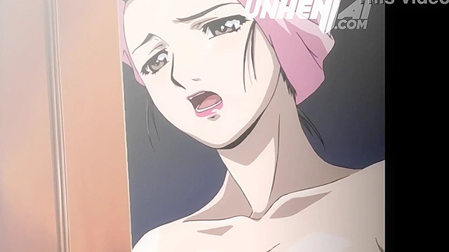 STEPMOM Catches STEPSON Jerking Off with Her LINGERIE — Uncensored Hentai Subtitles