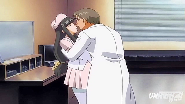 Doctor Gets Caught Manhandling His Hot Nurse Assistant in Uncensored Hentai Action