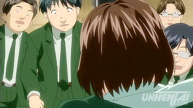 Pervert Gets Fucked in the Women’s Wardrobe - Hentai Porn [Subtitled]