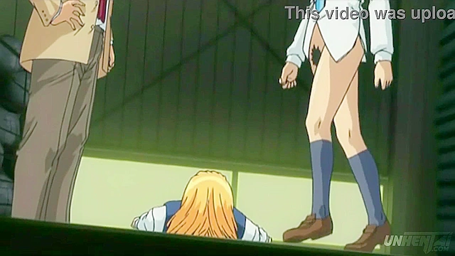 Futanari Student GetsCaught and Fucked Hard at College - Uncensored Hentai Action