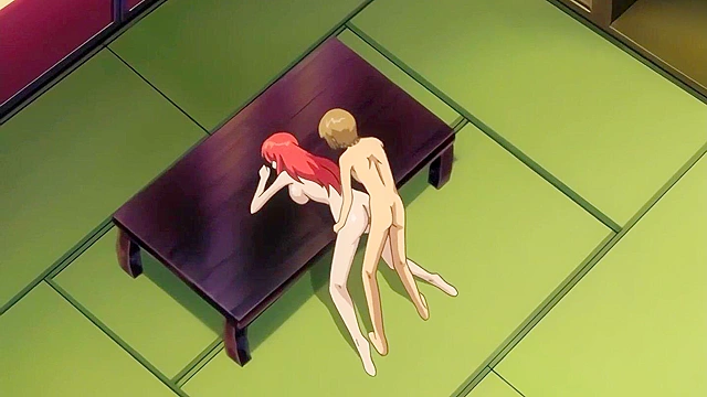 Step Mom Nails Her Step Daughter’s Boyfriend in Wild Hentai Action