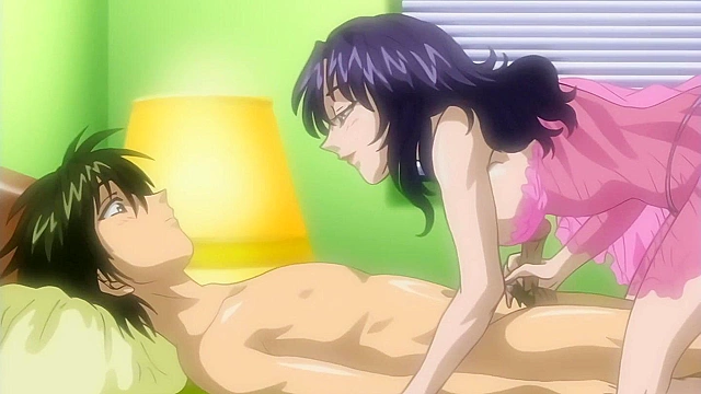 My Fucking Step Aunt Wakes Me Up to Get Dick - Hentai Uncensored [Subtitled]