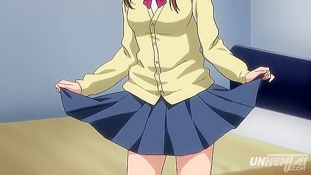 Tight Step Sister Pussy Gets Fucked by Step Brother’s Massive Cock - Uncensored Hentai Action