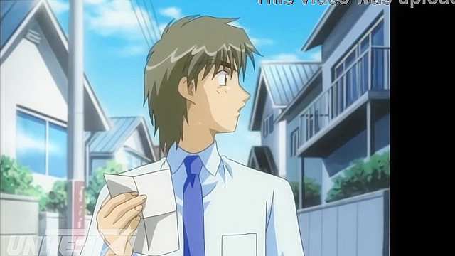 MILF Seduces Young Public Worker in Uncensored Hentai Porn [Subtitled]