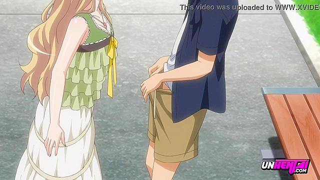 Rough Fucking in a Public Park! Hentai sluts get pounded hardcore outdoors