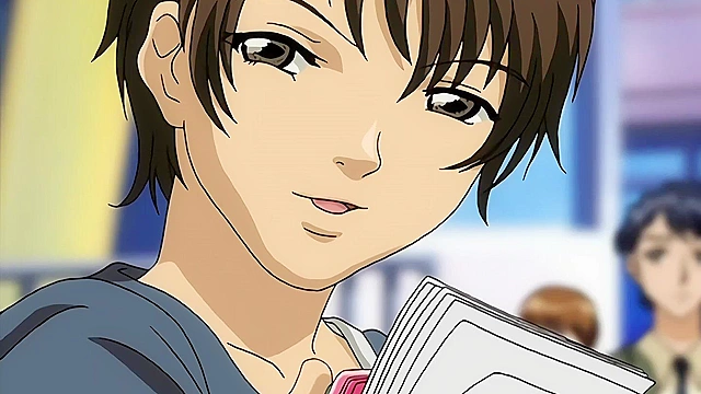 MILF Saleswoman Nails Young Guy in Public – Uncensored Hentai [Subtitled]