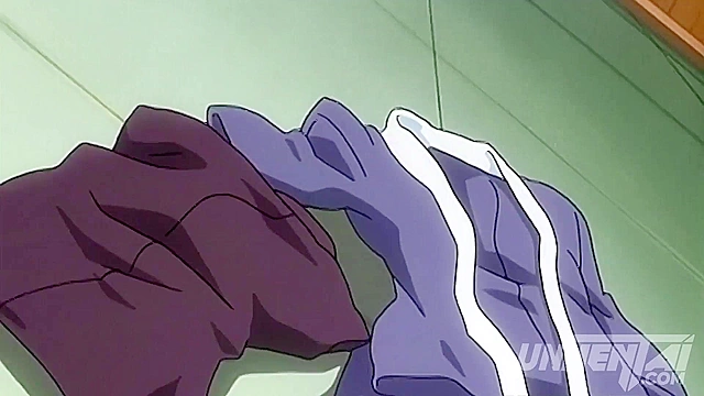 Teen with Fucking ENORMOUS Tits in a Wild Threesome with her Best Friends - Uncensored Hentai Action