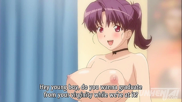 Horny Older Step Sister Seduces Her 18yo Little Step Bro — Uncensored Hentai Subtitled