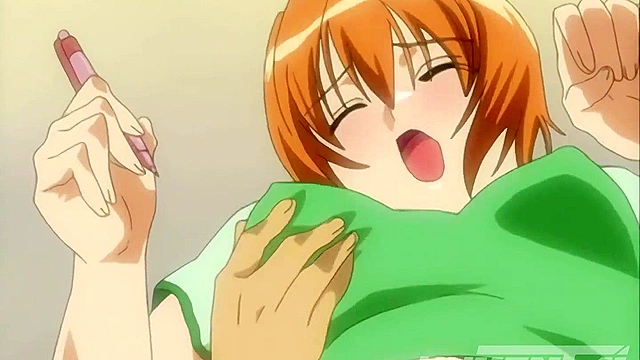 Stepbrother Can't Keep His Hands Off Innocent Studying Stepsis - Uncensored Hentai Action