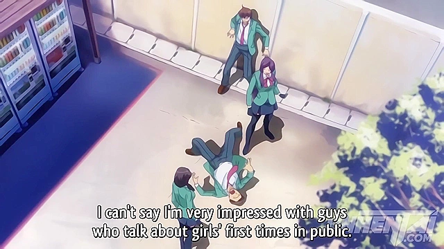 College Chick Craves Public Anal in Hentai [Subtitled]