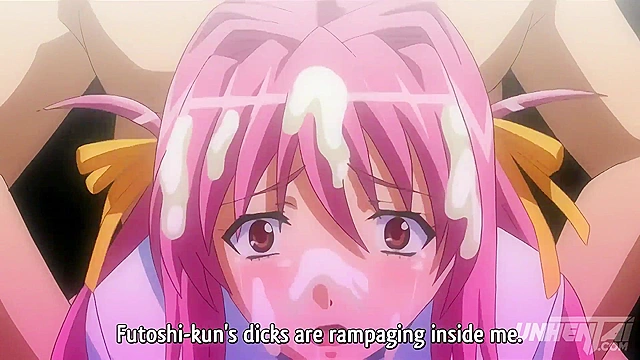 Wild! Teen Gets Triple Penetrated in Insane Hentai Action [Uncensored, Subtitled]