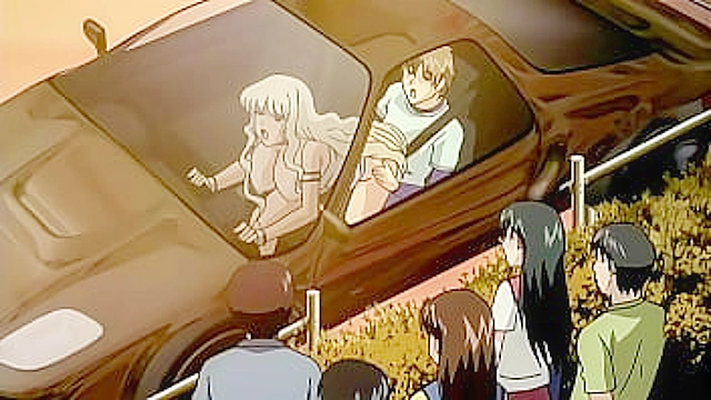 Hentai - Wild, Uncensored Car Sex With Public Exposure and Juicy Subtitles
