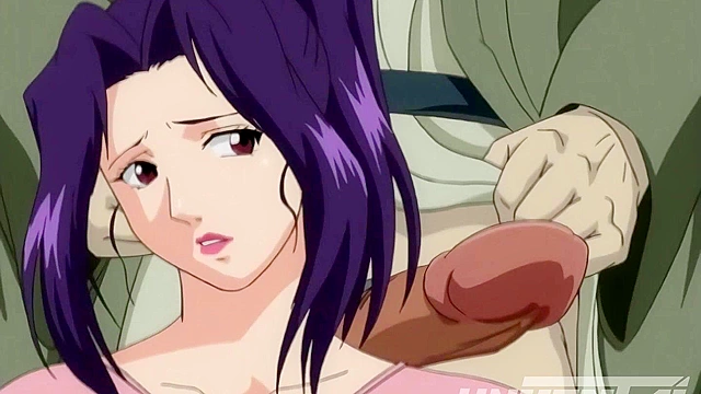 MILF Seducing Her Gullible Father-in-Law in Uncensored Hentai Action