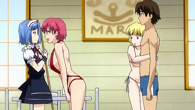 Step Siblings Get Caught in Steamy Uncensored Hentai [Subtitled]