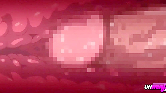 Massive Creampie in Wild Hentai Threesome! Dirty Bitches Get Loaded