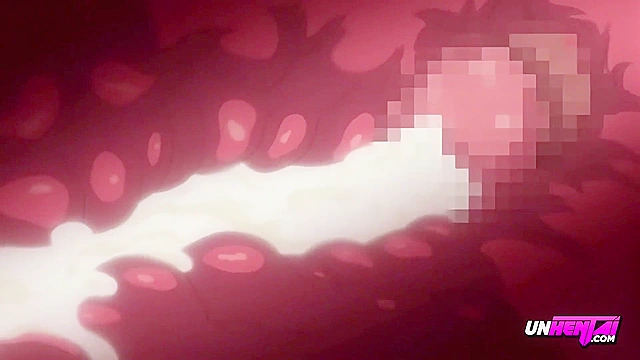 Massive Creampie in Wild Hentai Threesome! Dirty Bitches Get Loaded