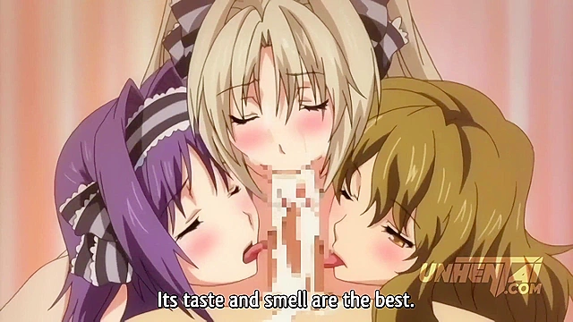 Lucky Bastard Pounds Five Freaking Hot Teen Sluts in Wild Hentai Action