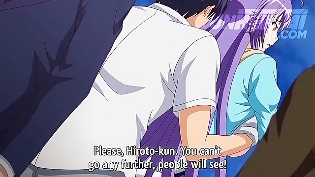 Teen Slammed Hard in Public Elevator - Hentai Porn Action