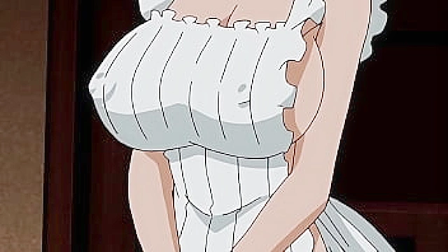Busty Maid Sucks and Breastfeeds Her Horny Boss - Uncensored Hentai