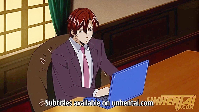 Busty Maid Sucks and Breastfeeds Her Horny Boss - Uncensored Hentai