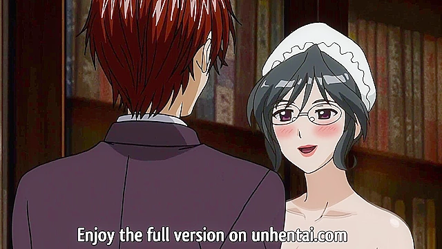 Busty Maid Sucks and Breastfeeds Her Horny Boss - Uncensored Hentai