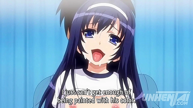 Teen Babe Masturbates Wildly on Table, Obsessed with Stepbrother — Hentai [Subtitled]