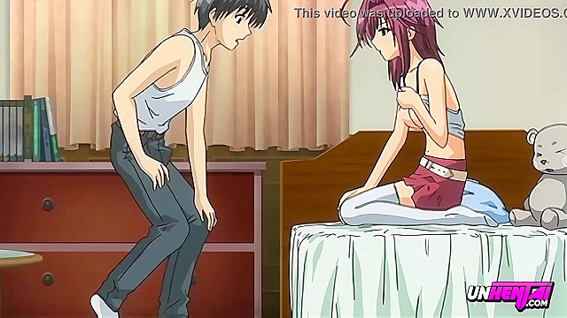 Spied On By My Horny Step-Brother in This Juicy Hentai Action