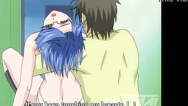 Professor Pounds the Busty Teen Sensation in College - Hentai [Subtitled]