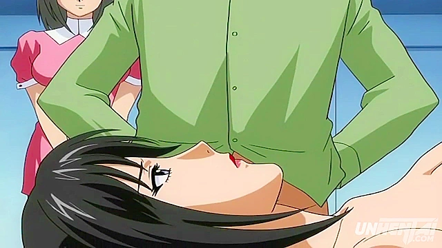 Lesbian Nurses Get Wild in the Hospital [Uncensored Hentai]