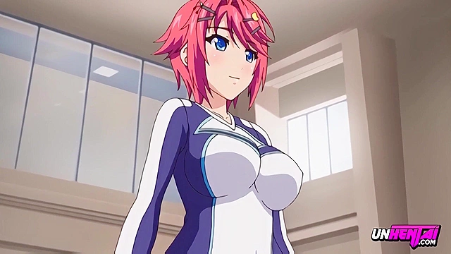 Teen in Leotard Gets Nailed by Perverted Teacher - Hentai