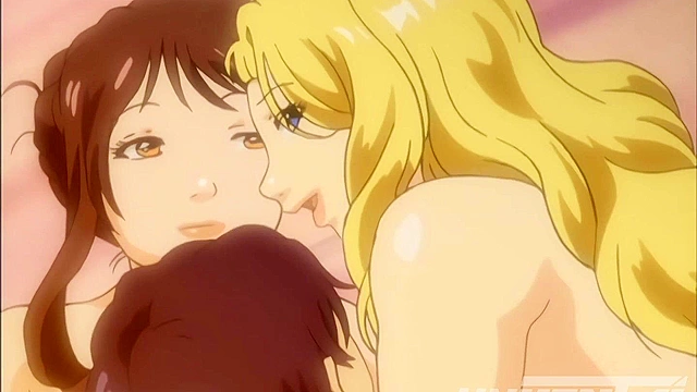 Three MILF Sluts with Juicy Tits Pound an 18-Year-Old Boy Senseless - Uncensored Hentai Subbed