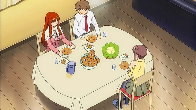 Step Mom Catches Stepson Pounding Stepsister inSTEAMING Hentai Action