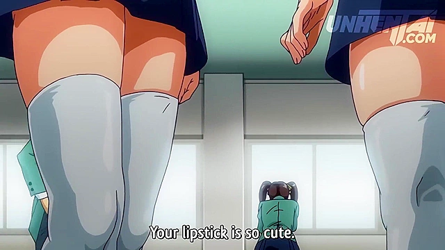 Orgy in the College Bathroom - Hentai Porn Action Unleashed