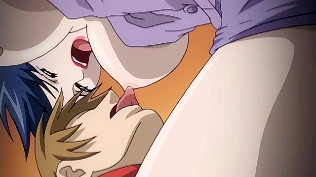 My Step Mom’s Best Friend Right Next to Her in ThisHentai Action