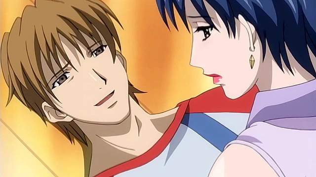 My Step Mom’s Best Friend Right Next to Her in ThisHentai Action